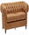 Stone & Beam Bradbury Chesterfield Modern Tufted Leather Couch